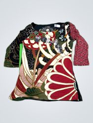 Unbranded Multicolor Patchwork Blouse