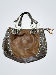 Brown Leather Handbag