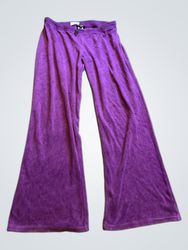 Juicy Couture Purple Velour Pants