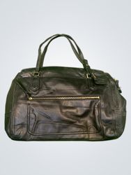 Black Leather Handbag