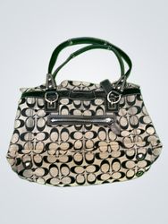 Coach Monogram Shoulder Bag