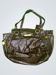 Coach Patent Leather Tote Bag