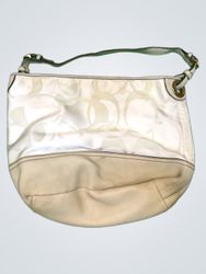 Coach White Handbag