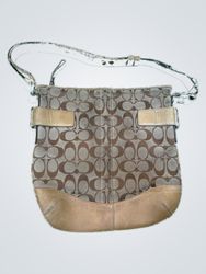 Coach Monogram Shoulder Bag