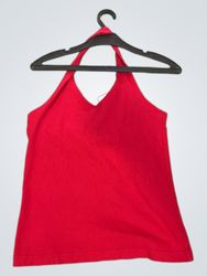 Eddie Bauer Red Halter Top