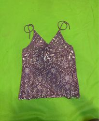 Upcycled Embellished Camisole