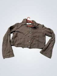 Camaleu Brown Cropped Jacket