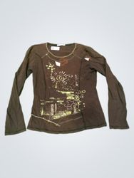 KALISSON Long Sleeve Graphic T-Shirt