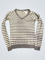 Pimkie Striped V-Neck Sweater