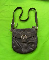 Coach Leather Crossbody Bag
