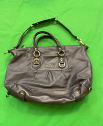 Coach Leather Satchel Handbag