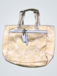 Coach Monogram Tote Bag