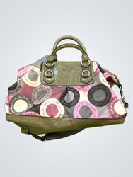 Coach Signature C Print Handbag