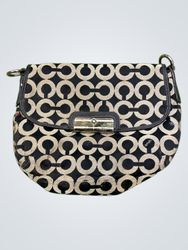 Coach Signature C Monogram Shoulder Bag