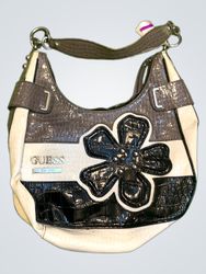 Guess est. 1981 floral hobo handbag