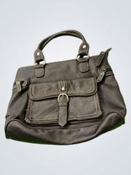 Black Leather Handbag