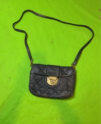 Calvin Klein Quilted Leather Crossbody Bag