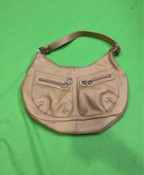 Tan Leather Shoulder Bag