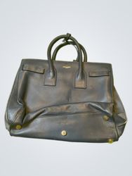 Saint Laurent Paris Leather Tote Bag