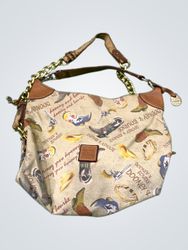 Dooney & Bourke Cowboy-Boot und Western-Muster Hob..
