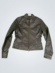 Outer Edge Black Leather Jacket