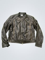 GF TRADE MARK Genuine Leather Jacket Made in Italy