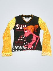 Copeline Sun Magazine Summer Dreams Long Sleeve Sh..