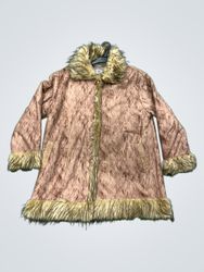 City Express Faux Fur Coat