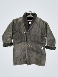 Black Shearling Coat