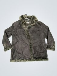 Nana Belle Faux Fur Trimmed Jacket