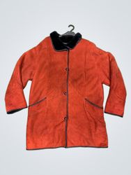 Bruno Gainville "Createur Paris" Suede Shearling C..