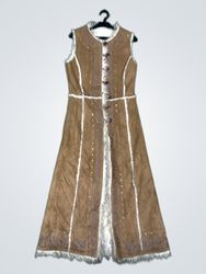 Denim Co. Sleeveless Maxi Vest