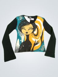 Copeline Graphic Long Sleeve Top