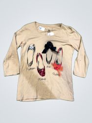 Cache Cache Long Sleeve Graphic T-Shirt
