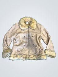 Women's Faux Fur Trimmed Jacket