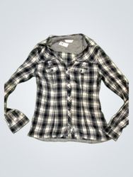 Promod Plaid Long-Sleeve Shirt