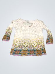 Desigual Long-Sleeve Printed Blouse