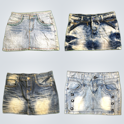 Y2K Denim Skirts Bundle