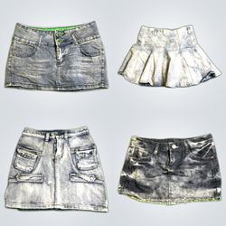Y2K Denim Skirts Bundle