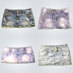 Y2K Denim Skirts Bundle