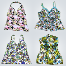 Y2K Floral Cami Tops