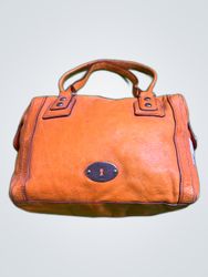 Fossil Leather Handbag