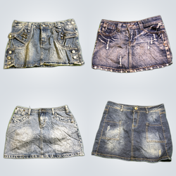 Denim Mini Skirt Bundle