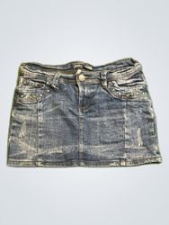 Fresh Made Denim Mini Skirt