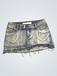 Mossimo Denim Mini Skirt