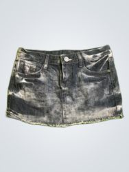 Unbranded Distressed Denim Mini Skirt