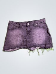 Seduction Denim Mini Skirt