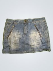 Emmyci Denim Mini Skirt