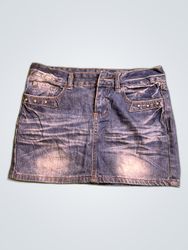 L.A. Jeans Denim Mini Skirt