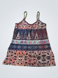 Printed Spaghetti Strap Camisole Top